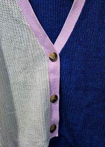 Color Block Cardigan