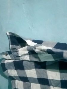 Checked Hoodie T-Shirt