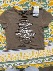 Distressed Graphic Tee