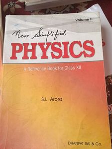 Class 12 Physics Reference Book