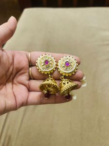 Golden Jhumka