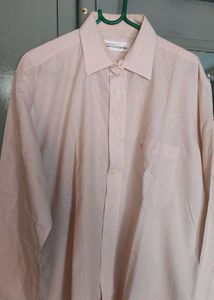 Men striped F/s Shirt in size:39&#34;, Thailand Made