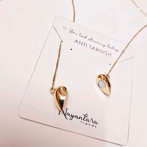 Magnetic Heart Gold Anti-Tarnish Necklace