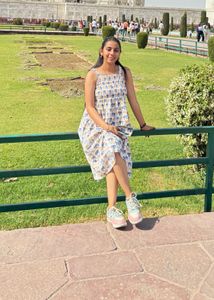 Elephant Print Elegant Gown
