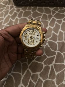 Edifice Gold Watch
