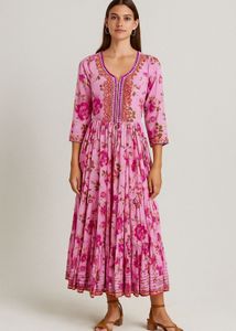 R&R Floral Anarkali