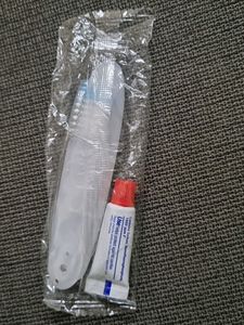 Travel Dental Kit (Colgate Toothpaste + Foldable Toothbrush)
