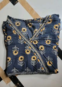 Floral Print Mini kurti