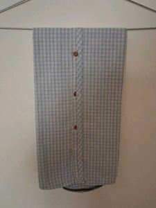 Link Wood Plaid Button-Down Shirt