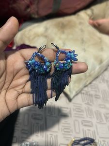 Blue Earrings