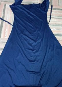 Elegant Blue Ethnic Fabric