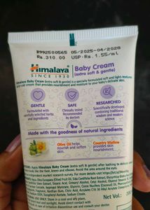 Himalaya Baby Cream enriched with olive oil 🫒