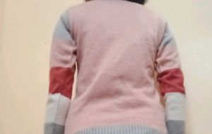 Sister Vibes Pink Sweater