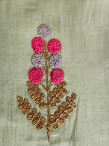 Florescent Embroidered Kurti