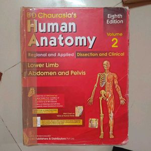 BD Chaurasia’s Human Anatomy Complete Set