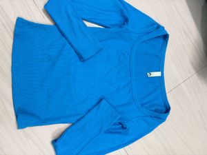 bluelong sleeve top