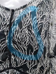Tiered Sheer Blouse