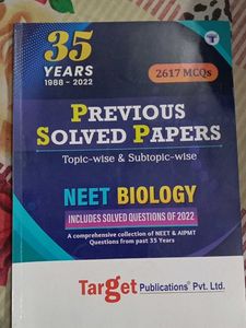 NEET Solved Papers