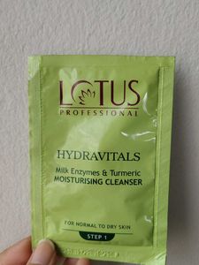 Lotus Hydravitals Facial Kit Single Use