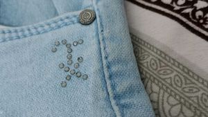 Denim  and kurti affordable yet classy combo 🎀💅�