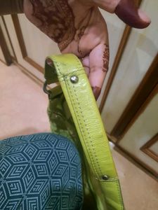 Coach Green Signature Hobo Bag