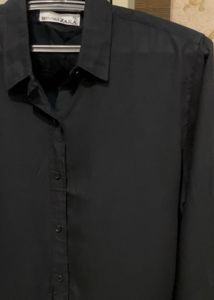 Zara dupe Black Shirt