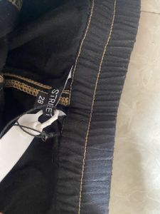 Black Cargo Style Pants