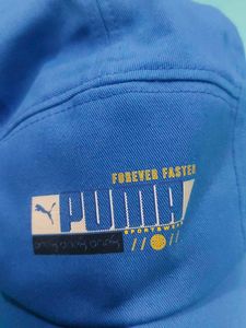 Puma Forever Faster Blue Cap.
