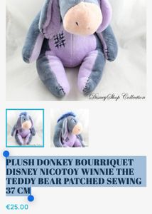 Eeyore Plush - Winnie the Pooh