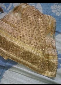Golden Embellished Dupatta