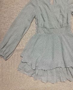 Sea Green Dress