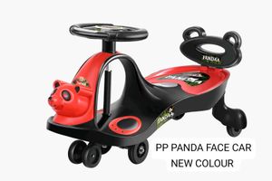 Panda Face Ride-On Car