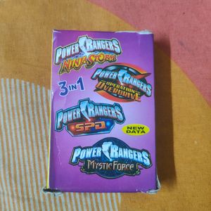 Power Ranger Cards (Set Of 52)