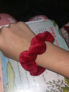 Red Velvet Scrunchie