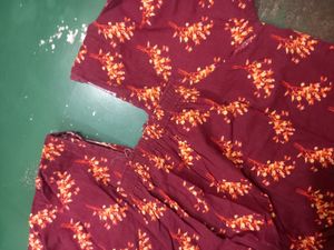 Maroon Nighty (Xxl) 🌺🏵