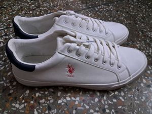 U.S. Polo Assn. White Sneakers