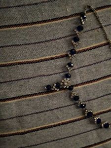 Elegant Blue Stone Necklace