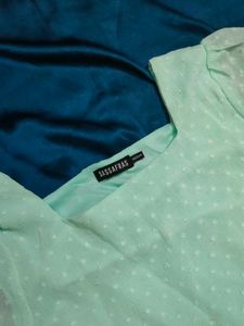 Sale Price📣📣📣Sea Green Cute Dress .#Prettydres