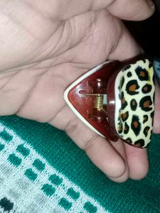 Leopard Print Hair Clip