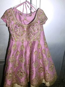 Elegant Pink Lehenga Choli Set