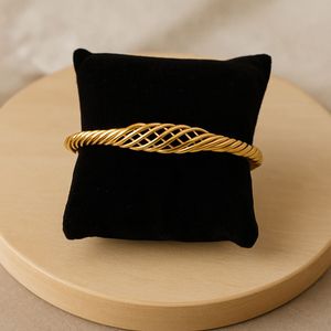 Anti Tarnished Gold Hand Cuff Bracelet