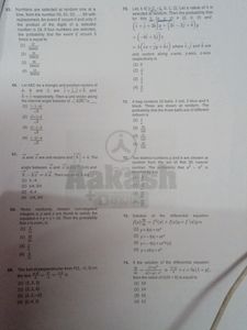 Practice Paper For IIT Jee Mains And Advance