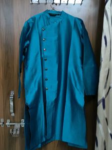 Teal Blue Kurta for Men