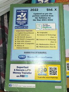 Navneet 21 Of Class 10 ( 2022)