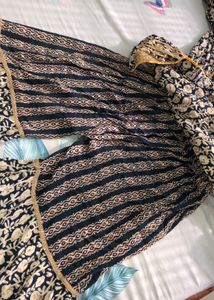 COTTON PEPLUM GARARA SET