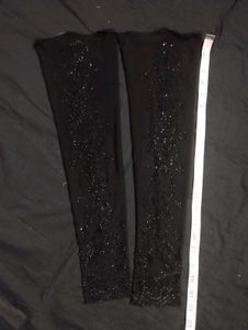 Hijab(Ehraam) ,Black, +black Strechable Sleeves