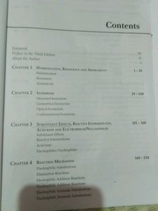 conceptual problem in organic chemistry