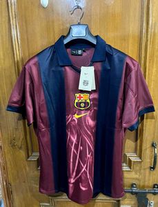TRAVIS SCOTT NIKE BARCELONA RETRO 2000/01 JERSEY M