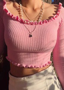 Women Korean Crop Top❣️