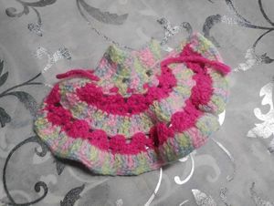 Laddu Gopal ji Knitted Dress ( Frock cum shawl)